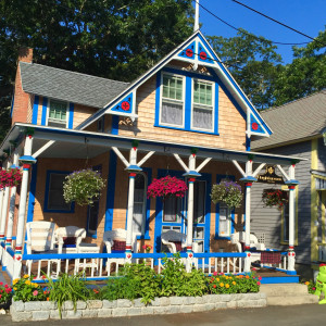 Oak Bluffs Camp Meeting Cottage in Carpenter Gothic Style