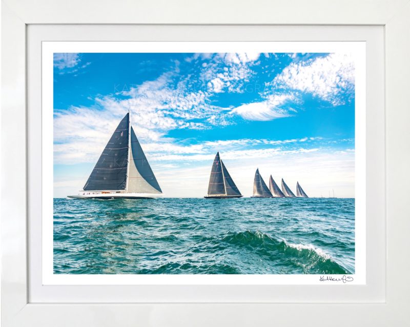 Gifts for Sailors - 12° West - The Nautical Collection J Class Worlds Print