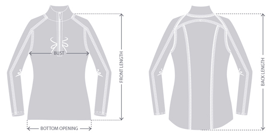 12DT-003 MARBLEHEAD PULLOVER - SIZING GUIDE