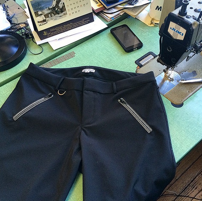 Newport Crop - First Production Sample - 12 Degrees West - Womens Sailing Gear