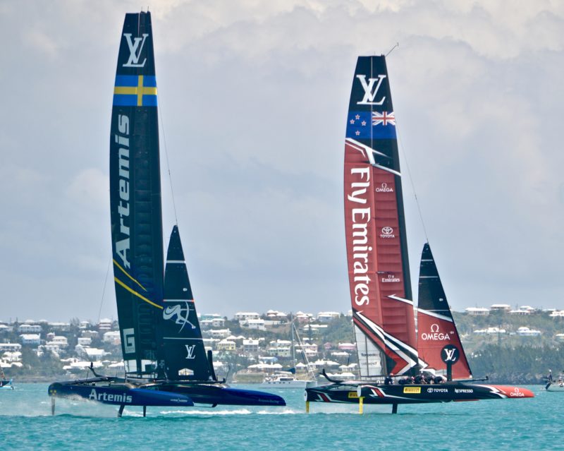 America's Cup Recap - 12º West - Team New Zealand battles Artemis Racing in the semifinals