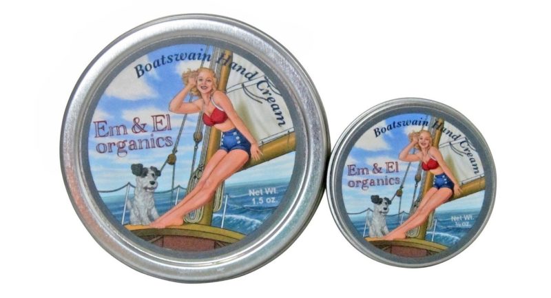 Gifts for Sailors - 12° West - Em and El Organics Boatswain Hand Cream